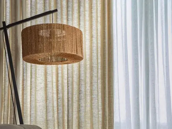 Gordijnen met textuur 3